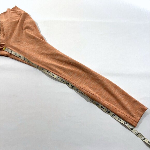 Women's Outdoor Voices Orange Athletic Sweat Tech Legging Pants Sz S - Picture 5 of 7